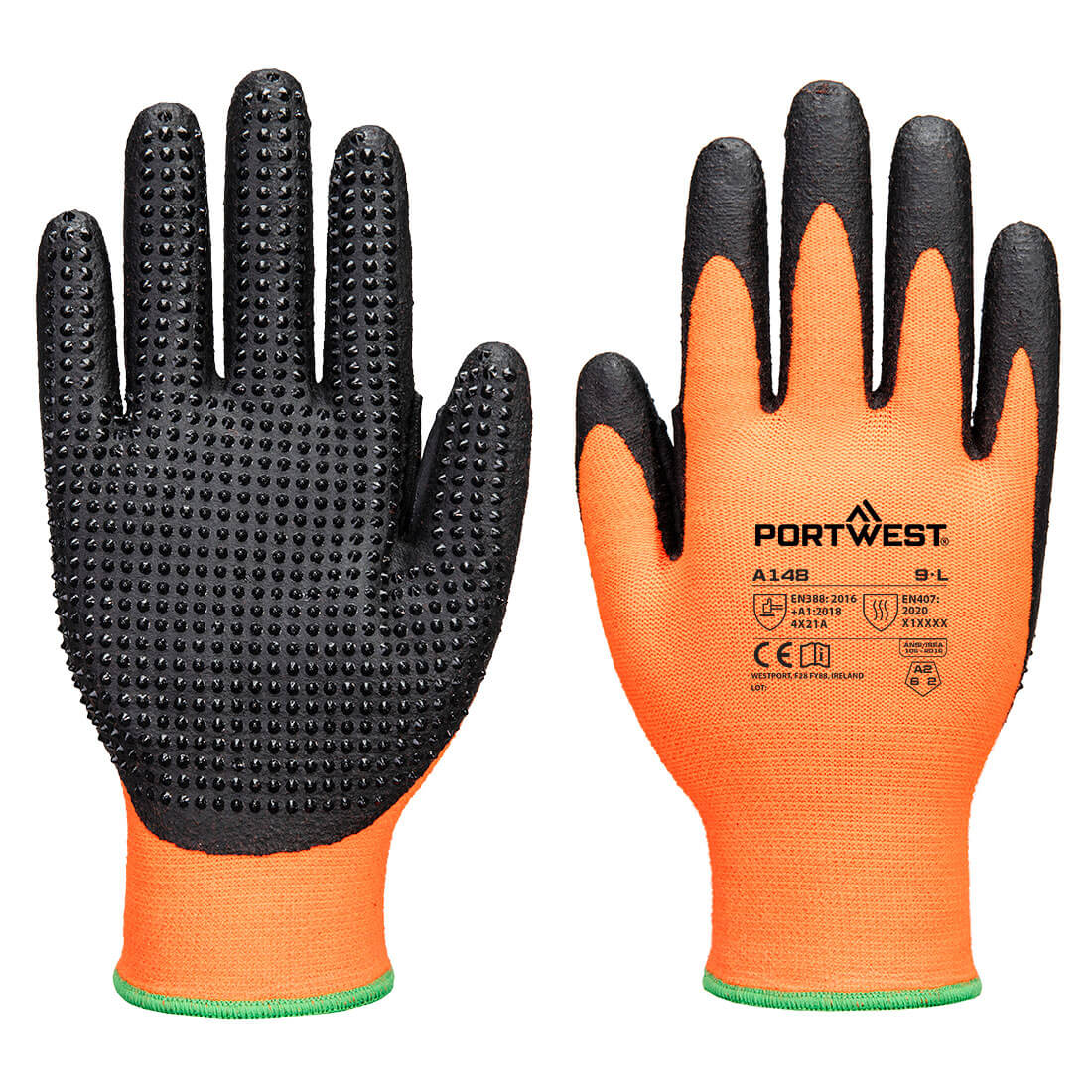 Orange/Noir