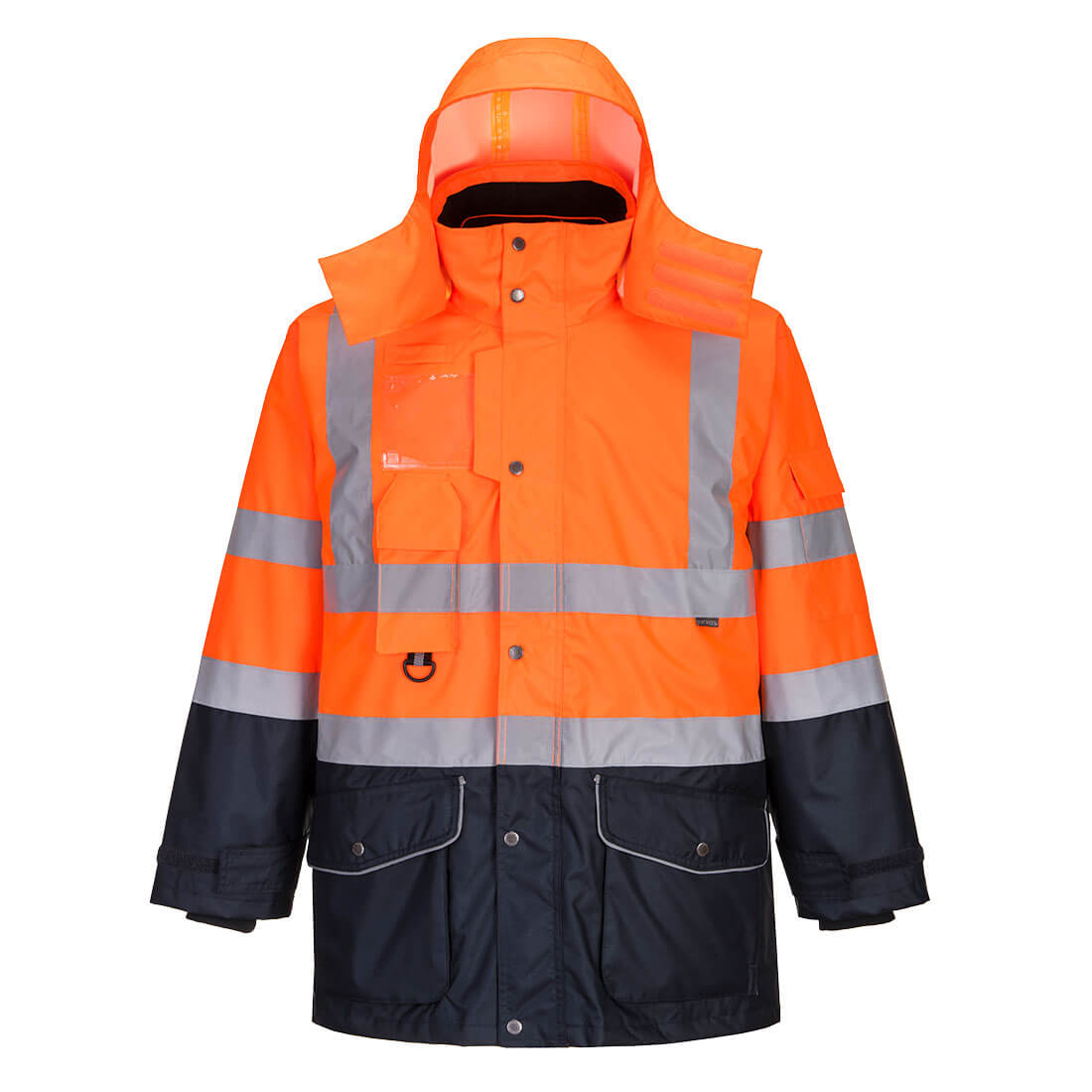 Orange/Marine