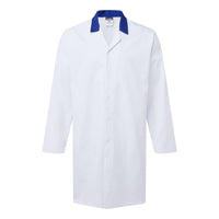 Blanc/Bleu royal