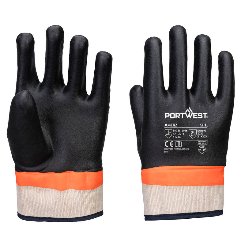 Noir/Orange