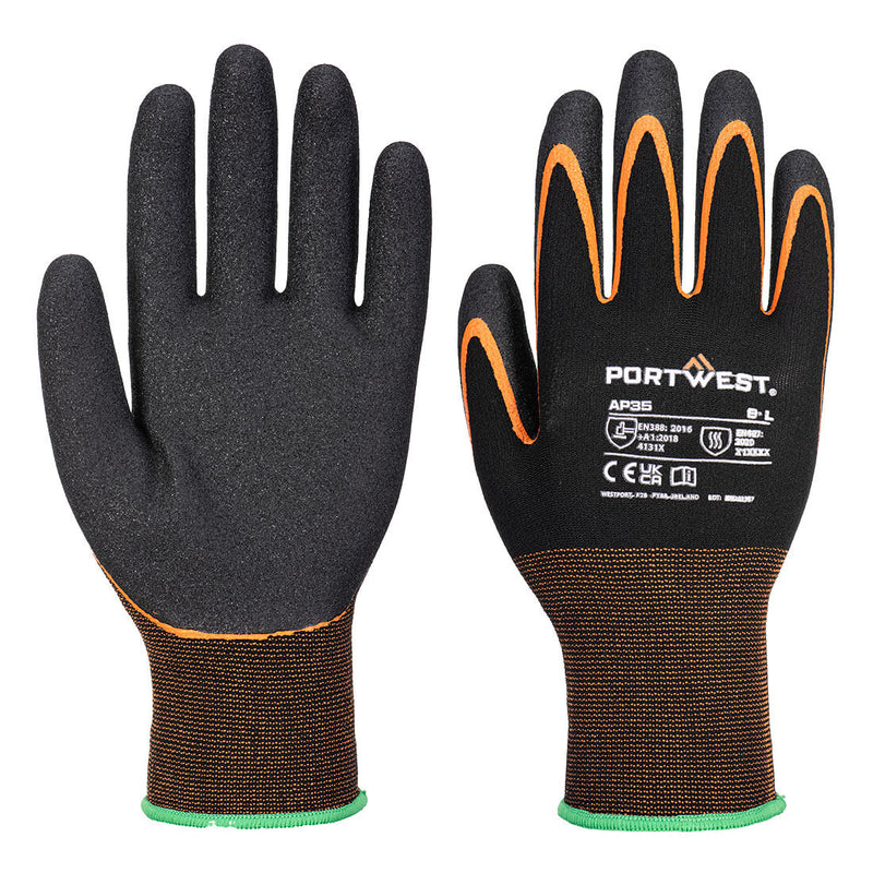 Noir/Orange