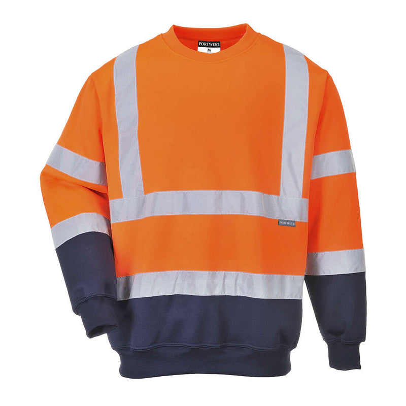Orange/Marine