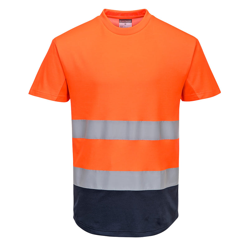 Orange/Marine