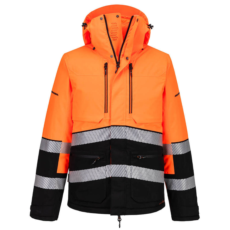 Orange/Noir