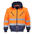 Orange/Marine