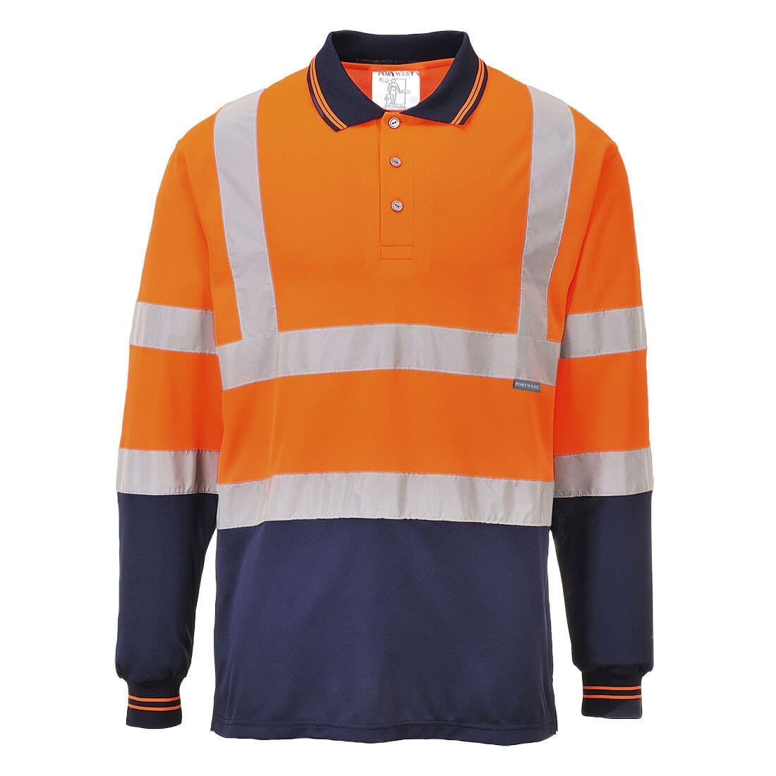 Orange/Marine