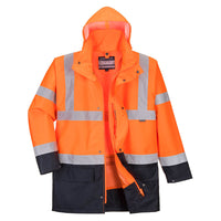 Orange/Marine