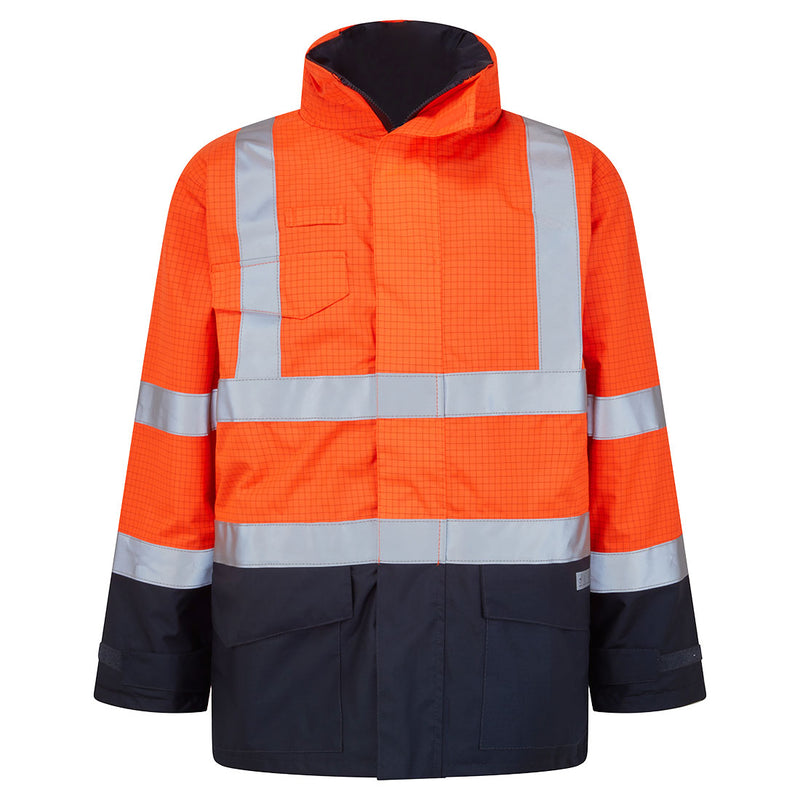 Orange/Marine