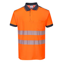 Orange/Marine