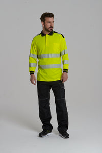 PW3 Polo Haute Visibilité ML EN ISO 20471 T184 - Portwest