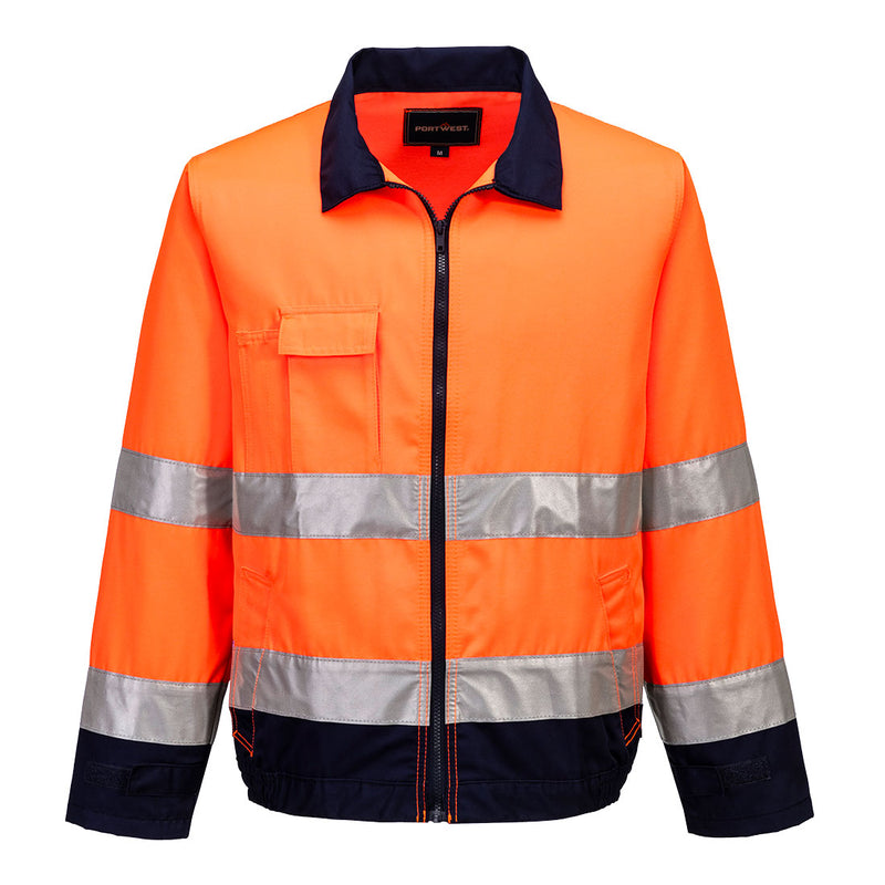Orange/Marine